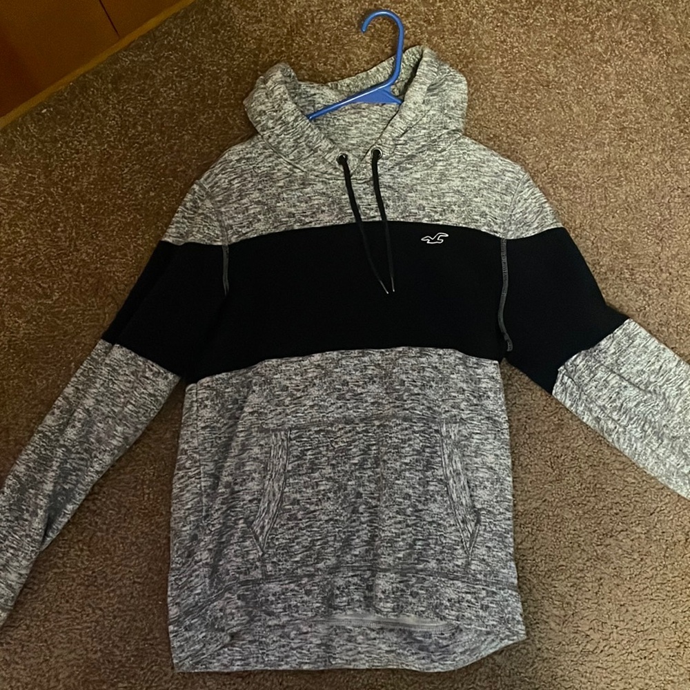White and Navy abolished Hoodie